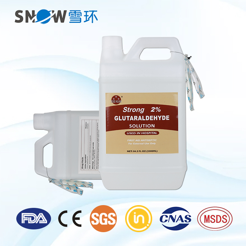 China Made 2% Glutaraldehyde Solution Disinfectant for Clinic Medical Device Disinfection