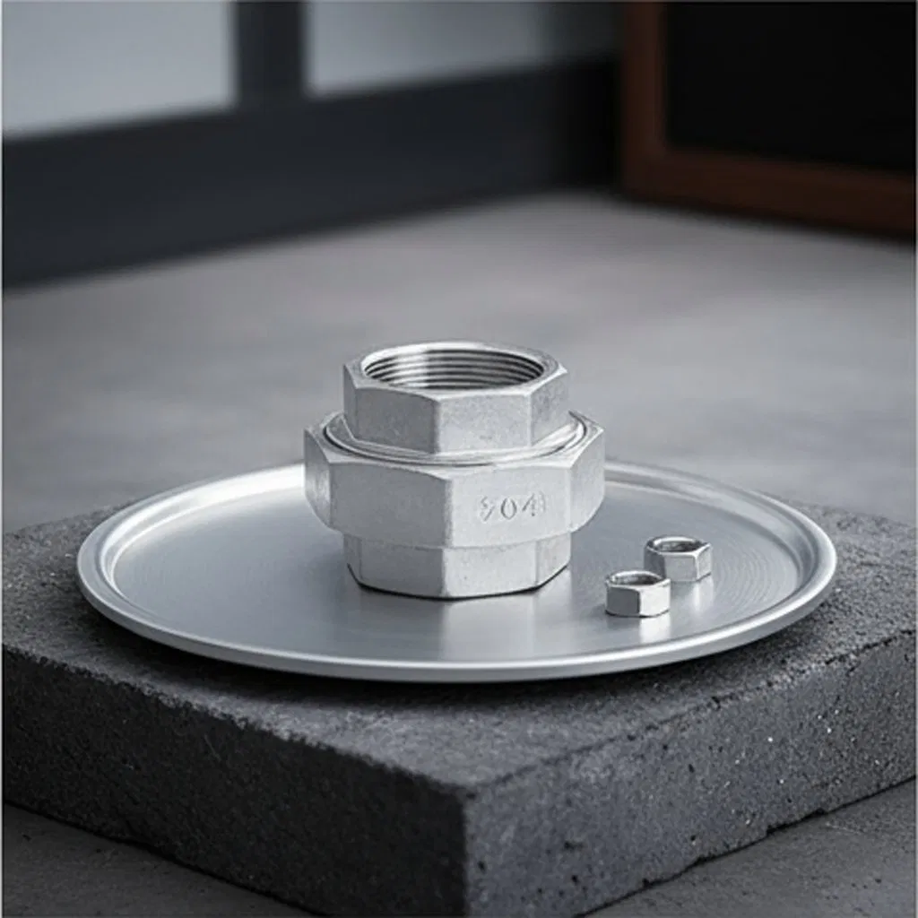 304 Stainless Steel Different Types Female Joint Pipe Transition Fittings Union