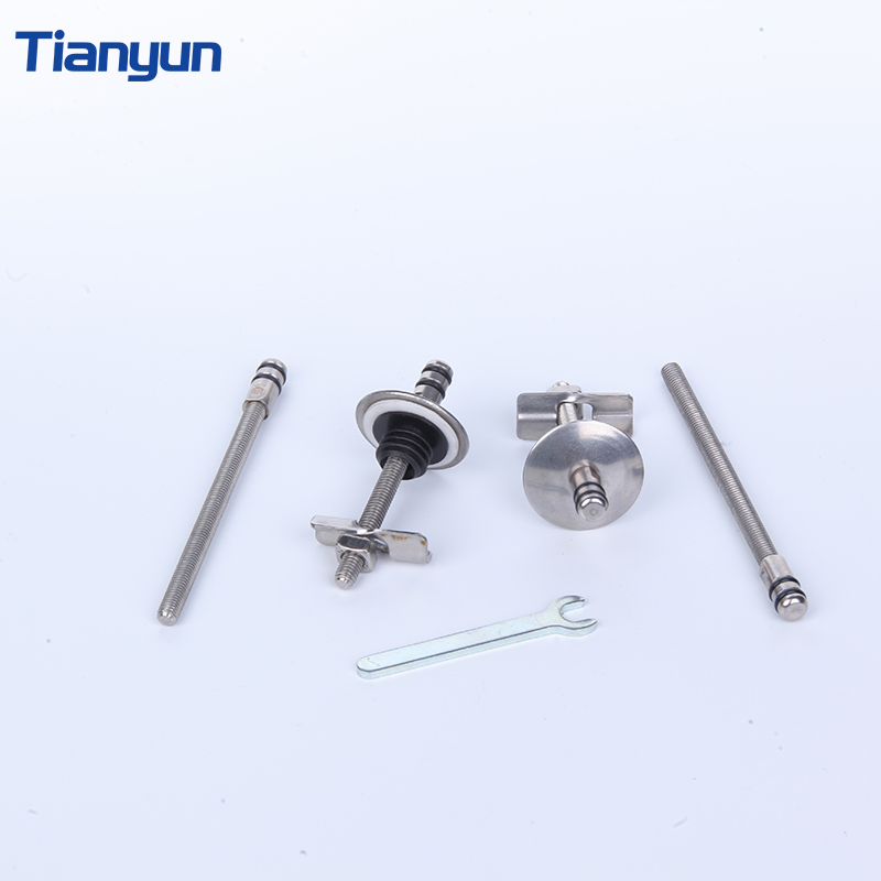 Toilet Seat Accessories Traditional Closing System Metal Toilet Seat Hinges