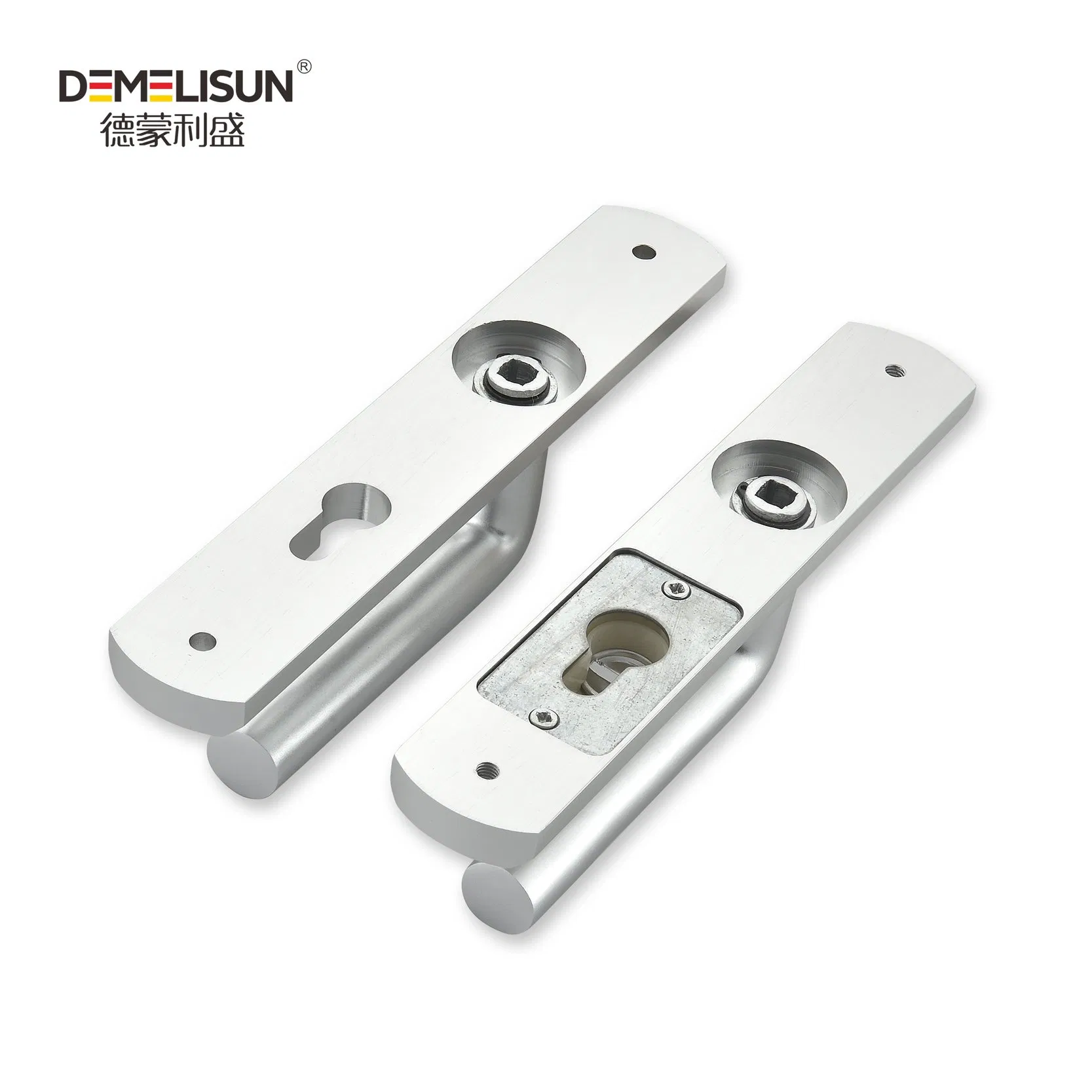 Wear-Resistant Alumina Door Lock Indoor Cylinder Security Long Plate Door Handle