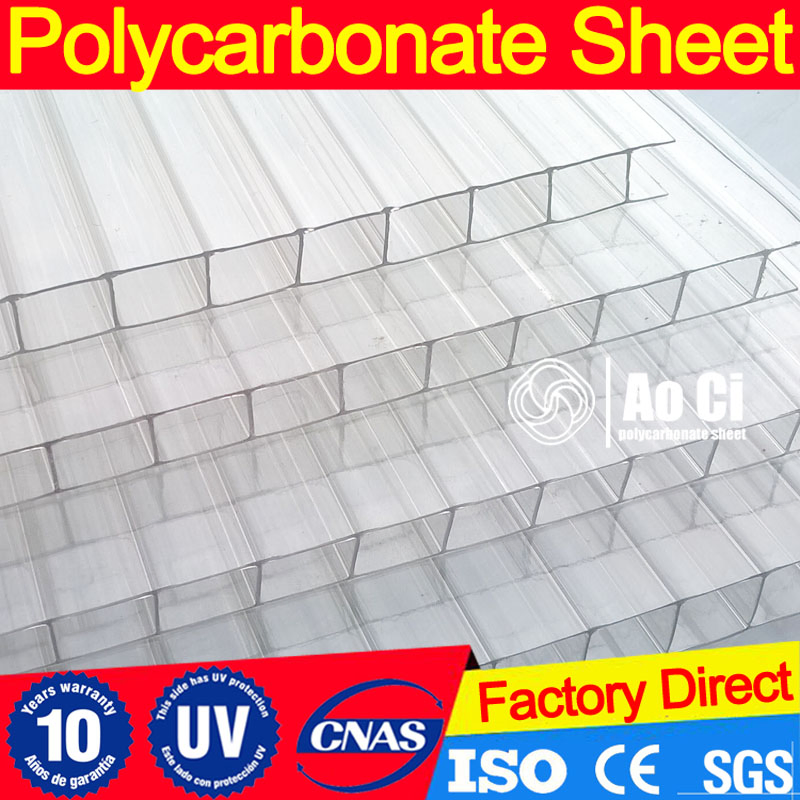 Durable Polycarbonate Greenhouse Sheet - Customizable Size and Color Options