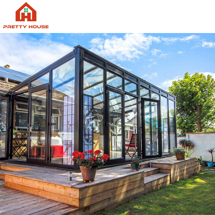 Aluminum Alloy Mobile Roof Outdoor Retractable Sunroom