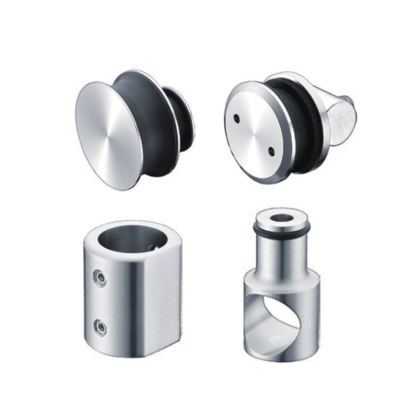 Stainless Steel 304 Frameless Glass Shower Hardware Sliding Door System