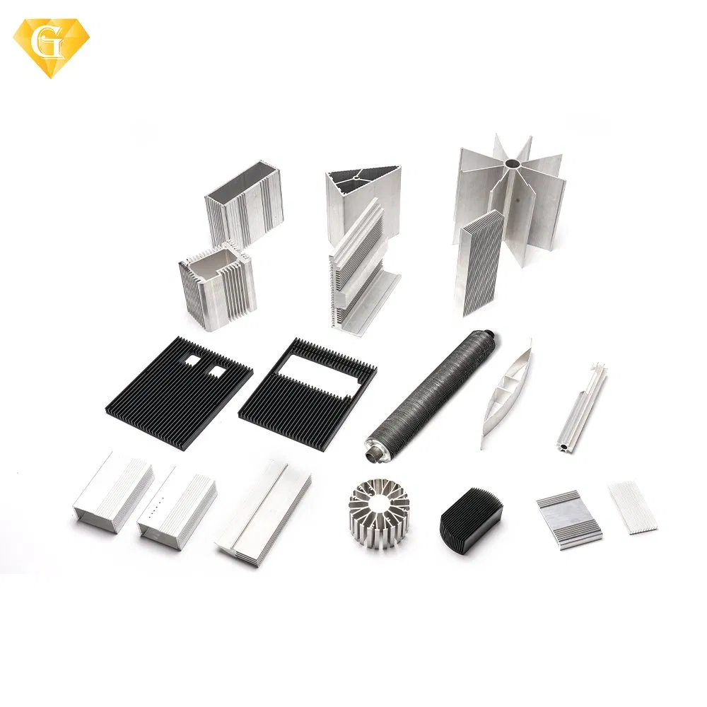 Advanced OEM Extruded Aluminum Heatsink for High Power LED IC Chip Cooler Radiator Heat Sink Drop