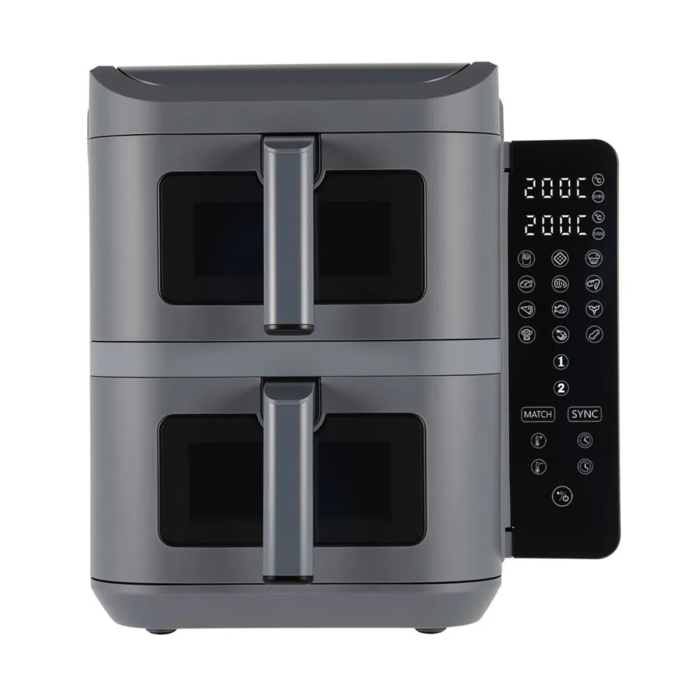 Convenient Stable 11L OEM Custom Double-Stack Big Air Fryer for Home Kitchen