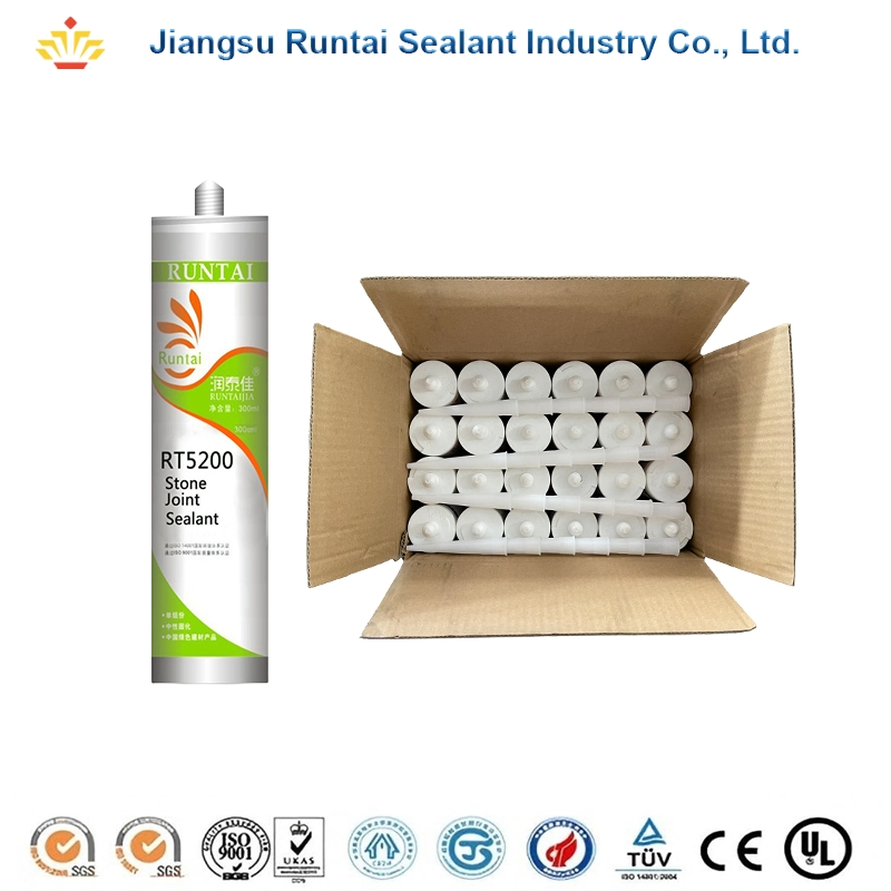 Structural Weatherproof Neutral Marble Stone Silicone Sealant Adhesive