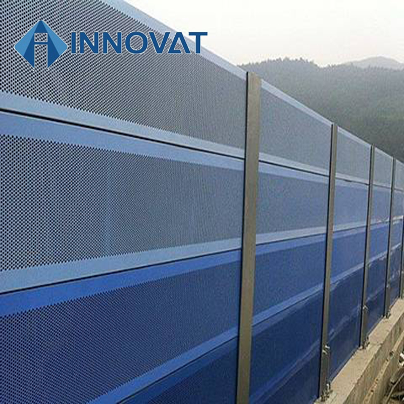 Noise Barrier Wall Road Metal Sound Barrier Noise Reduction Panels Residential Noise Barrier/ Sound Barrier Wall/ Highway Metal Noise Barrier
