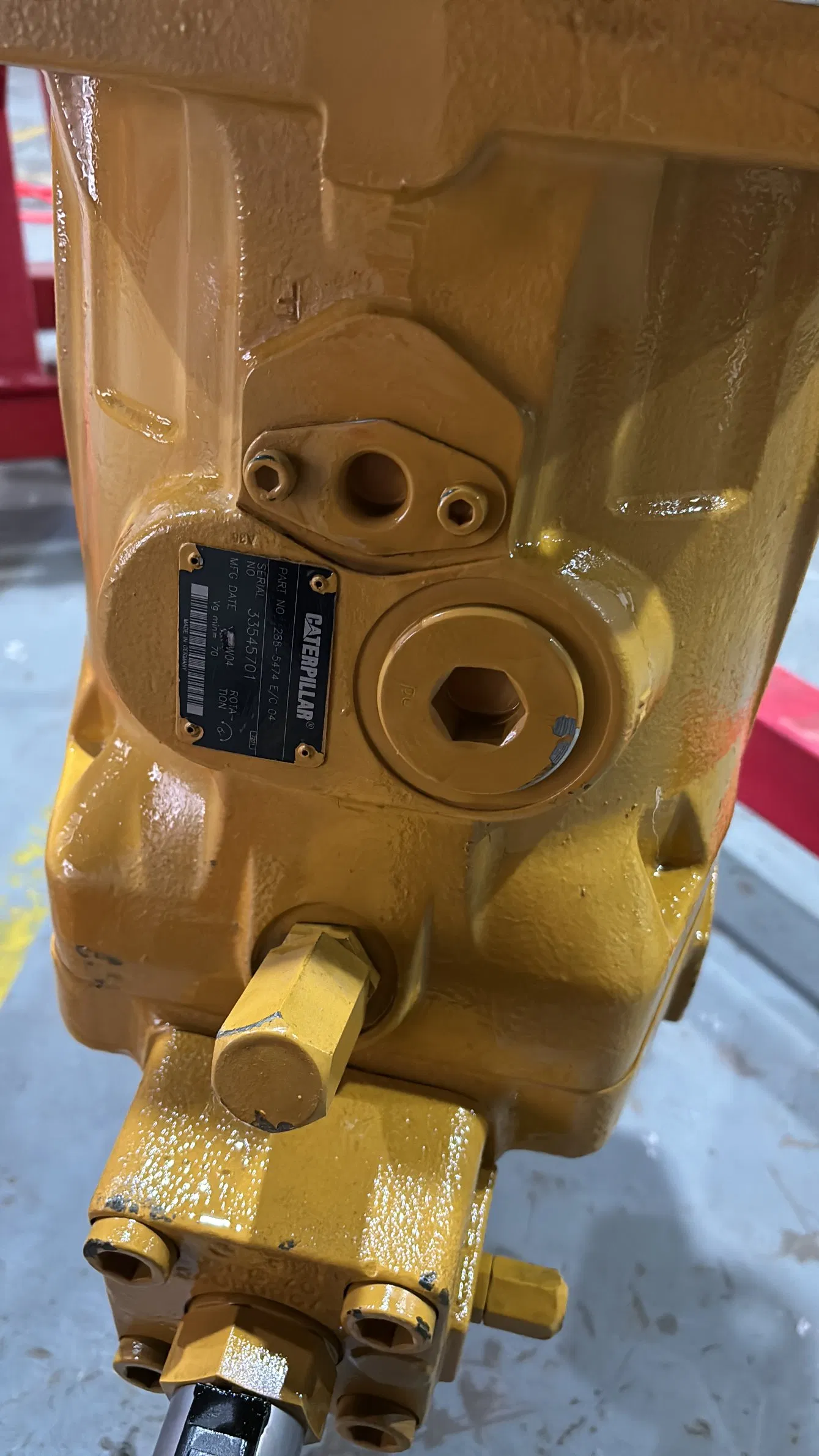 Гидравлический мотор 288-5474 для погрузчика Caterpillar 973D