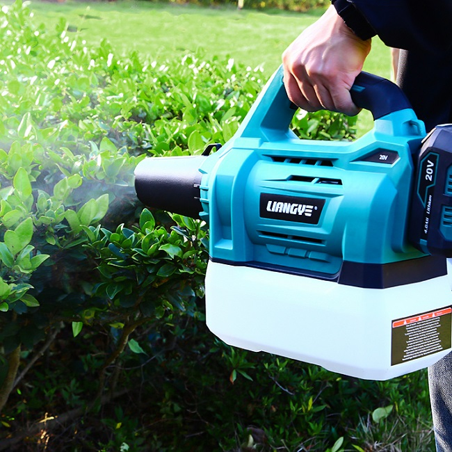 Liangye 18V Cordless Garden Tools 2.0L Battery Hand-Held Mist Fogger Sprayer