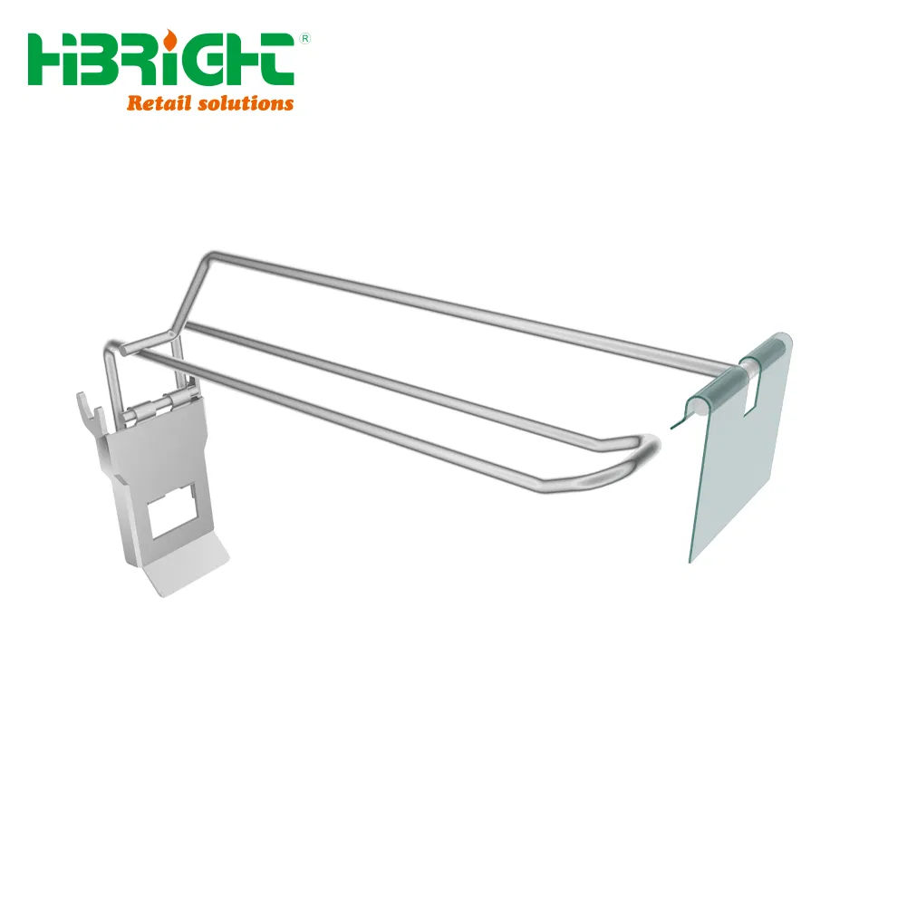 Metal Plastic Chrome Zinc Painted Display Hook Single Double Wire