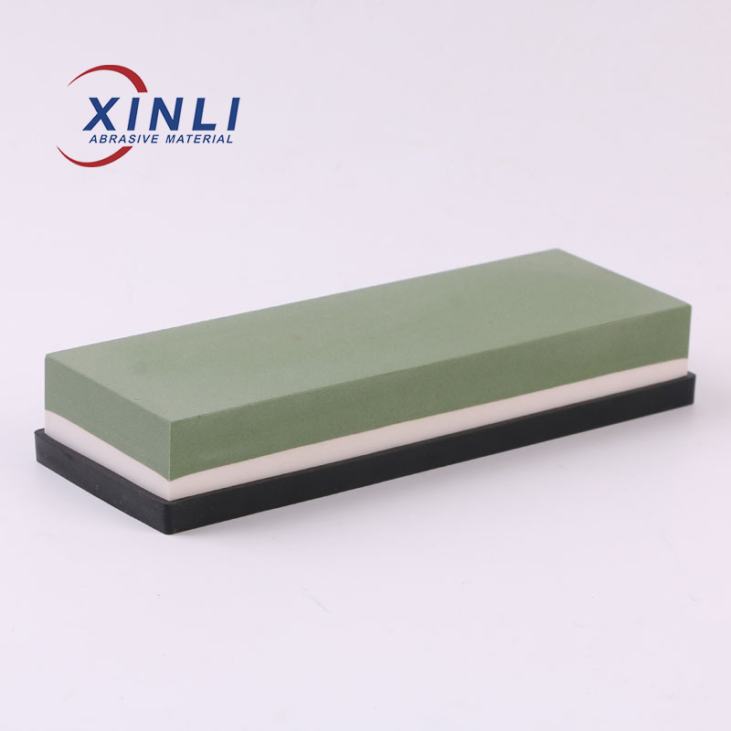 White Corundum Double-Sided Whetstone Fine Grinding Oil Stone Kitchen Home Set Whetstone