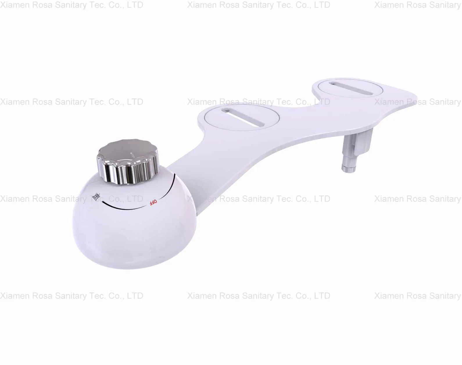 Bathroom Bidet Fresh Water Spray Non-Electric Mechanical Restroom Bidet Toilet Seat Cover Attachment