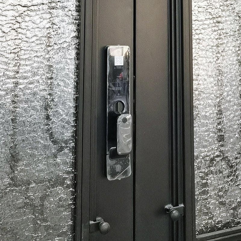 Rugged Structure Elegant Aesthetic Iron Door Ensuring Safe Decorative Front Entrance