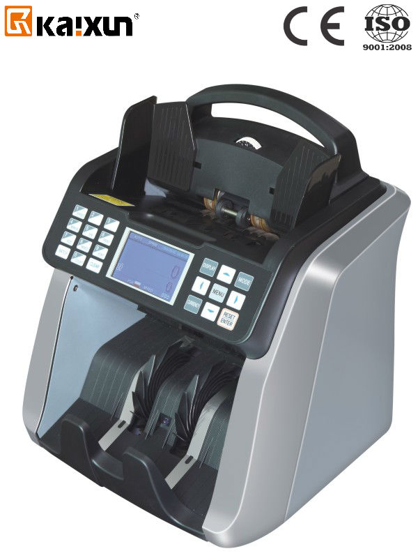 Dual Cis Two Pockets TFT Display Currency Banknote Counter Counting Machine