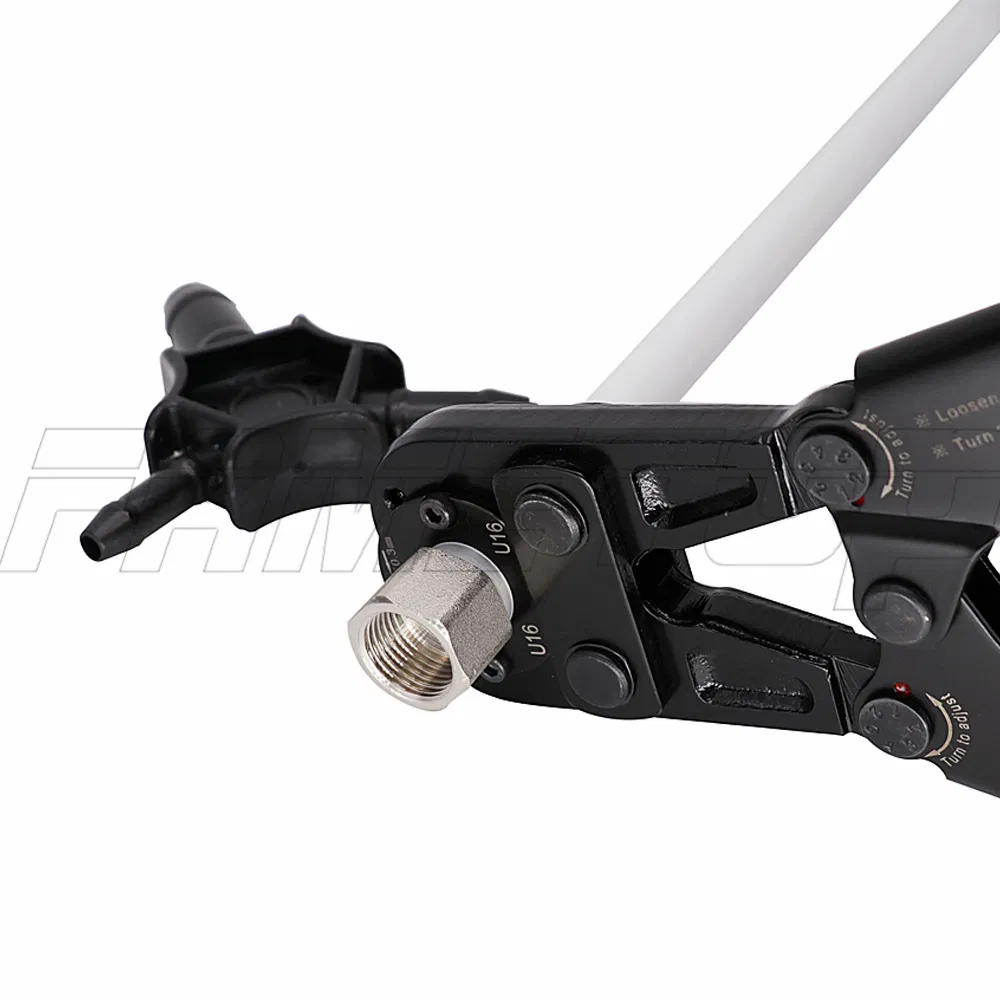 F5 Brass Press Fitting for Pex-Al-Pex Multilayer/Composite Pipe (PAP) with U/Th Jaws