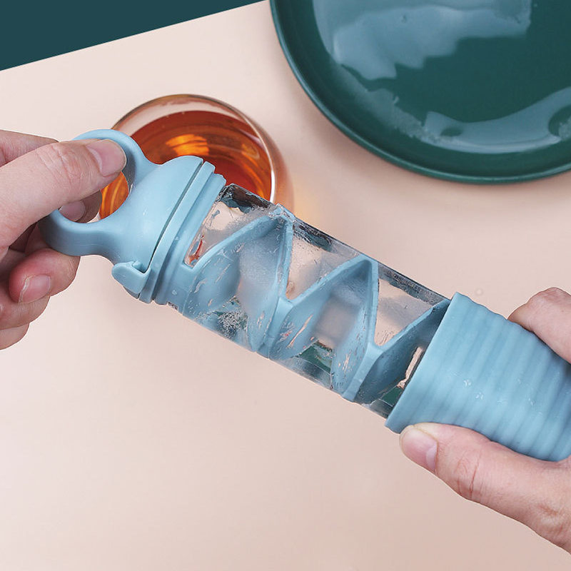 New Pull out Ice Tray Portable Ice Tray Mold Ice Cuby Tray