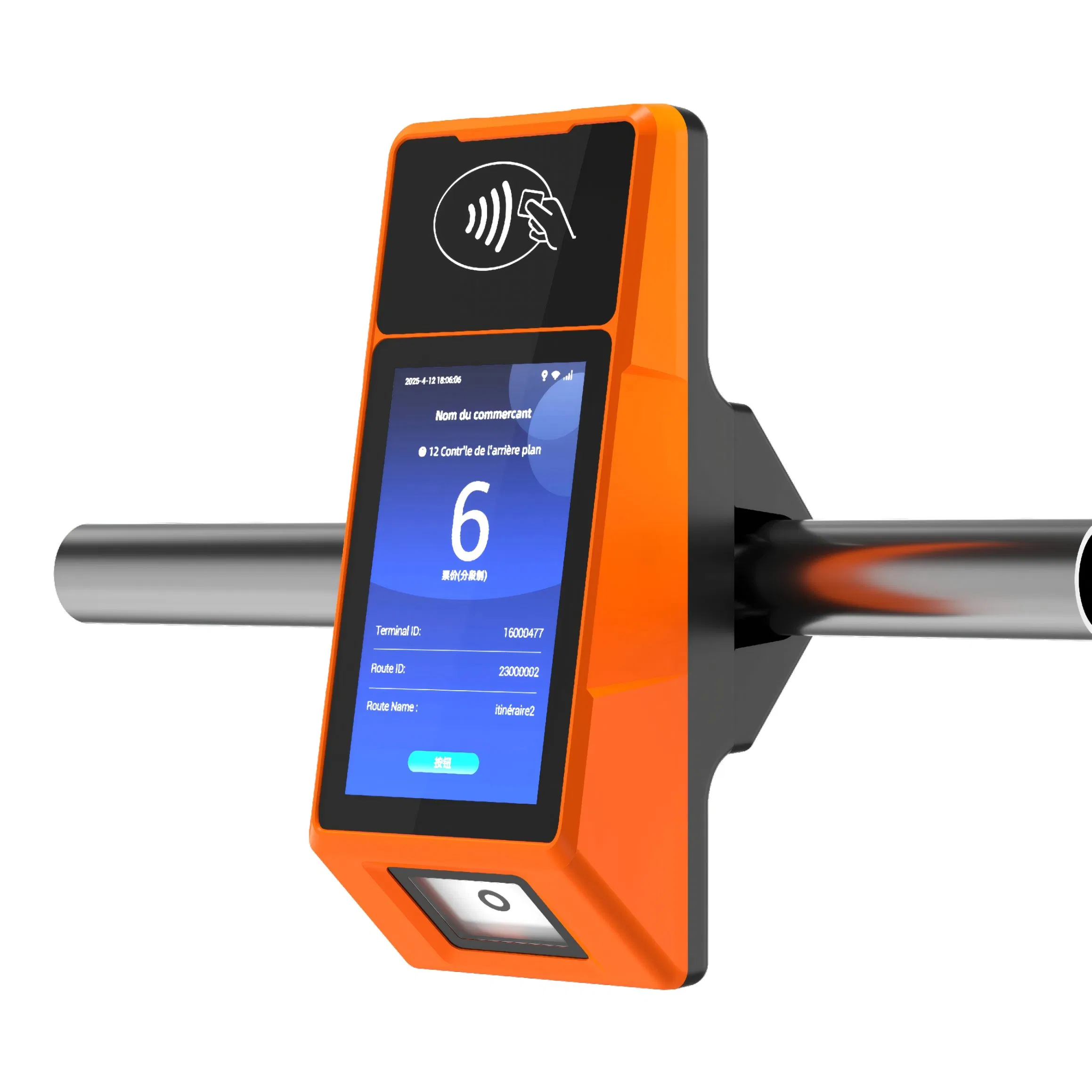 Contactless NFC Bus Validator for Modern Fare Collection Systems