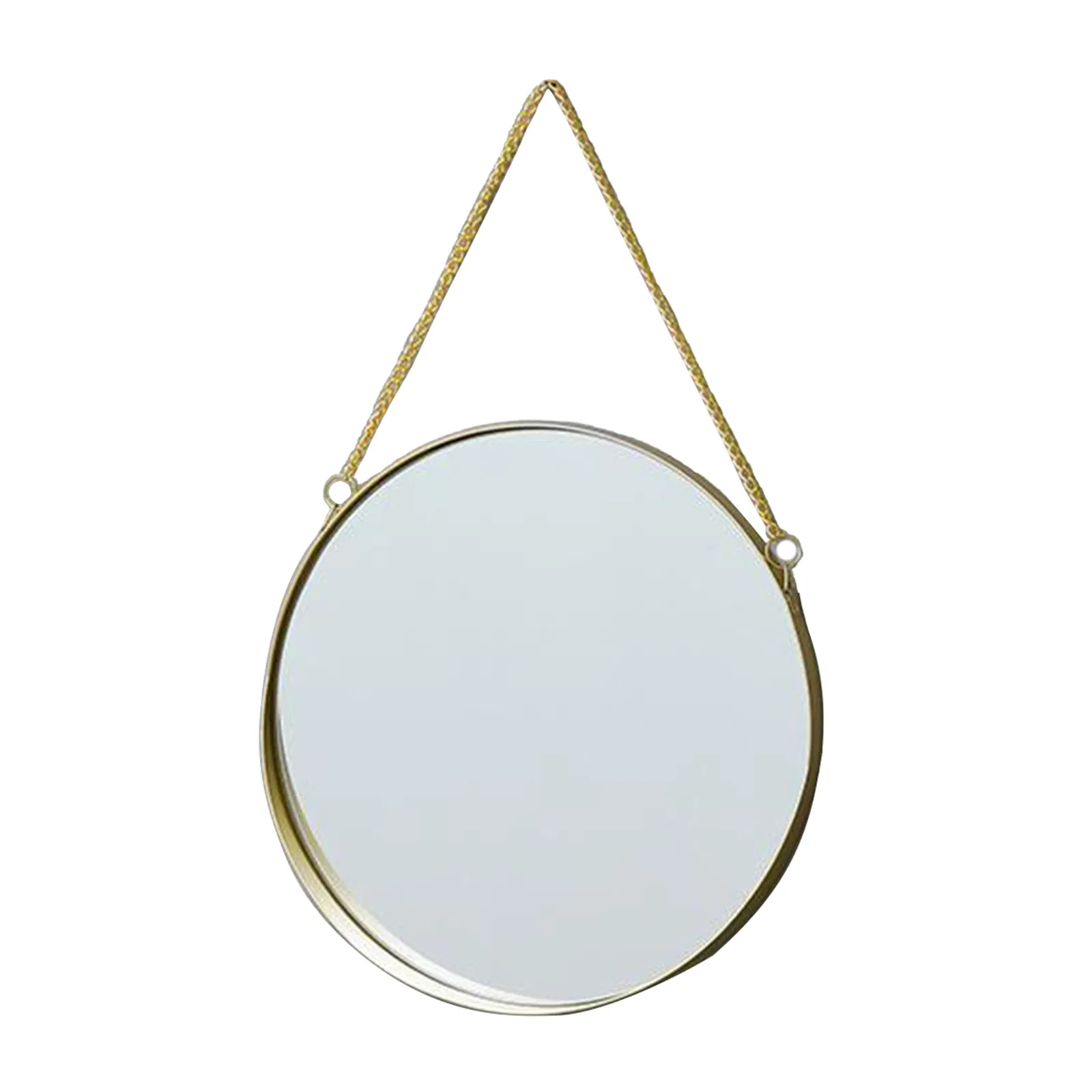 5mm Hotel Decorative Metal Frame Round Oval Rectangle LED Bathroom Mirror with Touch Sensor