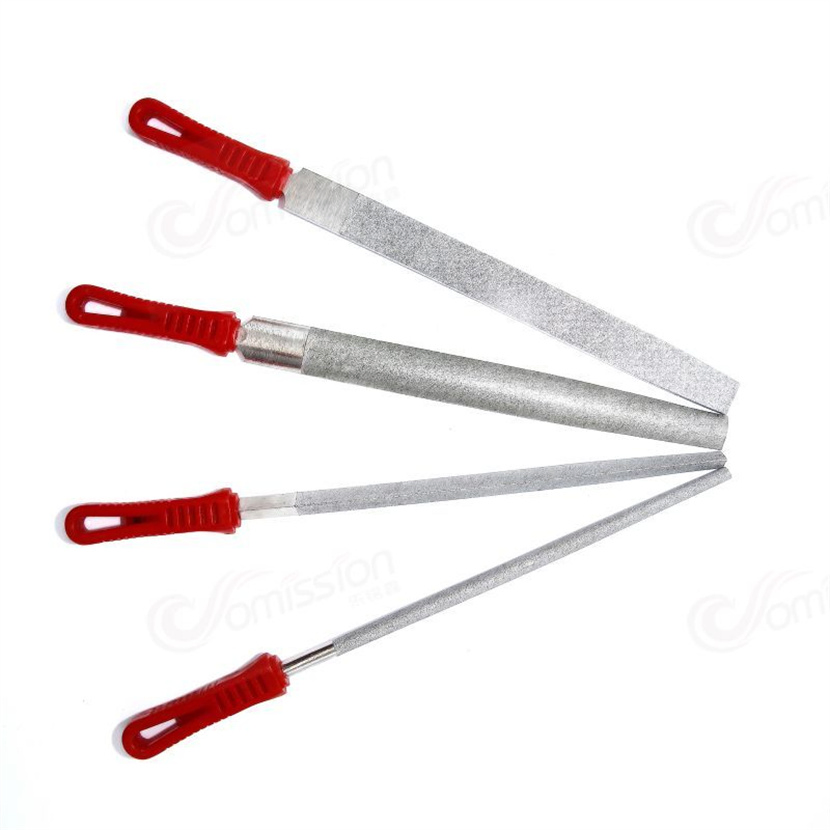 Detailing and Finishing on Various Materials Half Round Diamond Files