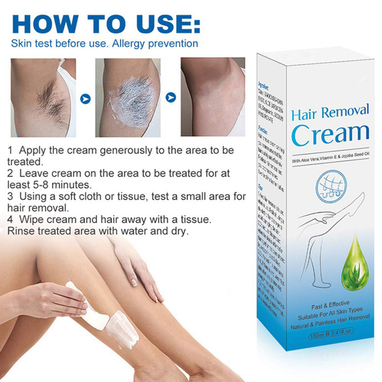 Gentle and Painless Hair Removal Cream for The Whole Body
