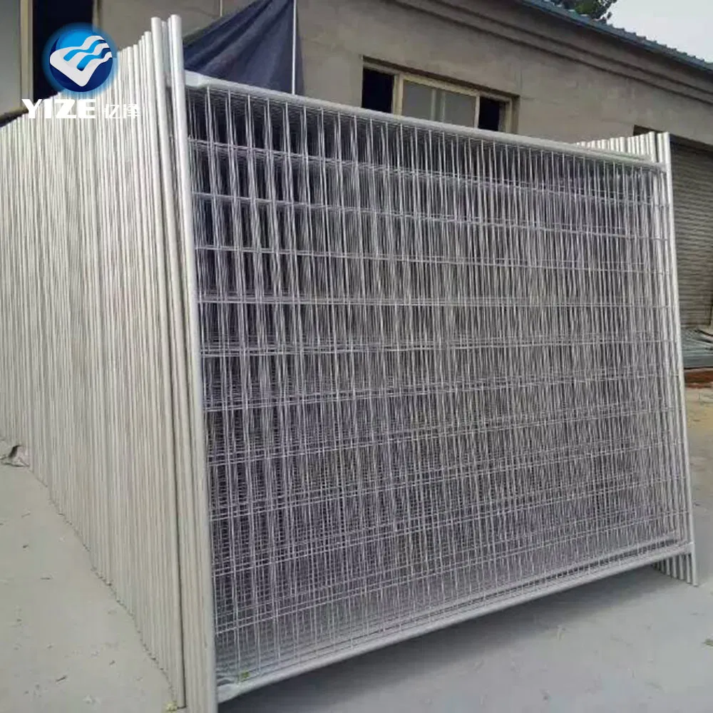 Construction Movable Fence Temporary Metal Fence Panel for Boundary Wall