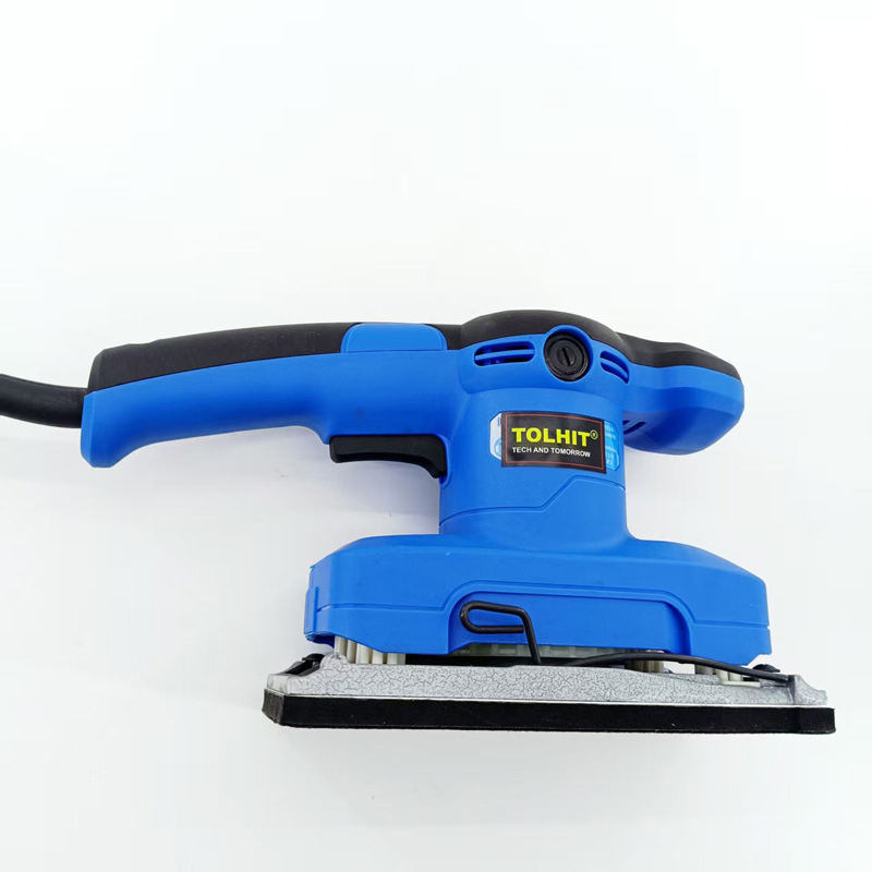 320W Orbital Sander with 93X185mm Adhesive-Backed Pad for Wood/Metal DIY Woodworking Tool