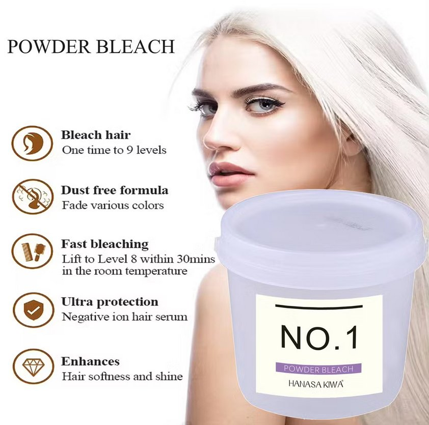 Factory Price 9+ Hair Organic Blue Ammonia Free Hair Bleaching Powder