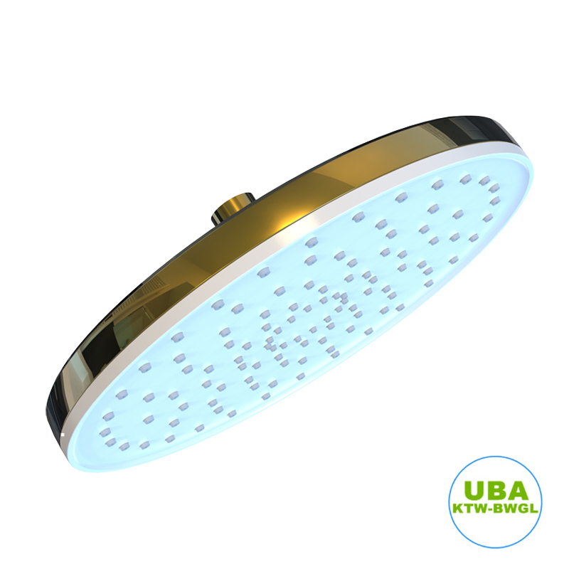 Ktw P1 System Certification 10 Inch Round Shower Head Rain Shower Top Shower