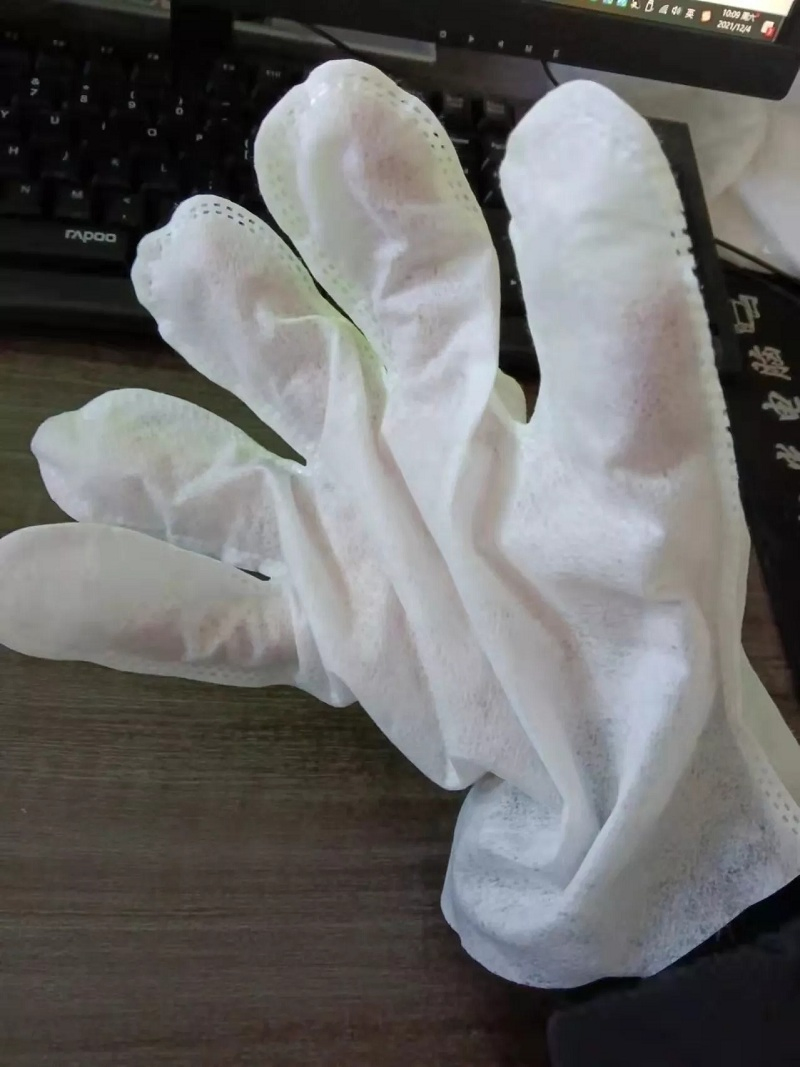 Disposable Non Woven Washing Gloves, Disposable Nonwoven Cleaning Mitts