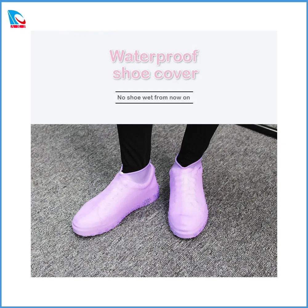 Waterproof Protective Rain Boot Cover Non-Slip Silicone Shoe