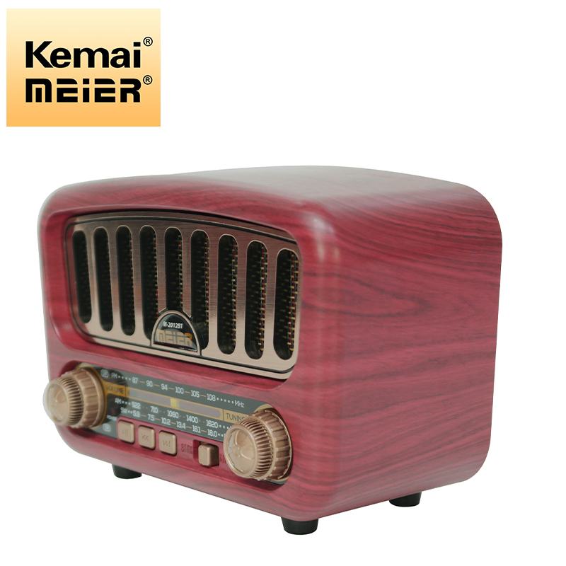 Home Radio LED Light Wireless Rechargeable Battery Pack Home Vintage Retro Solar Retro Radio