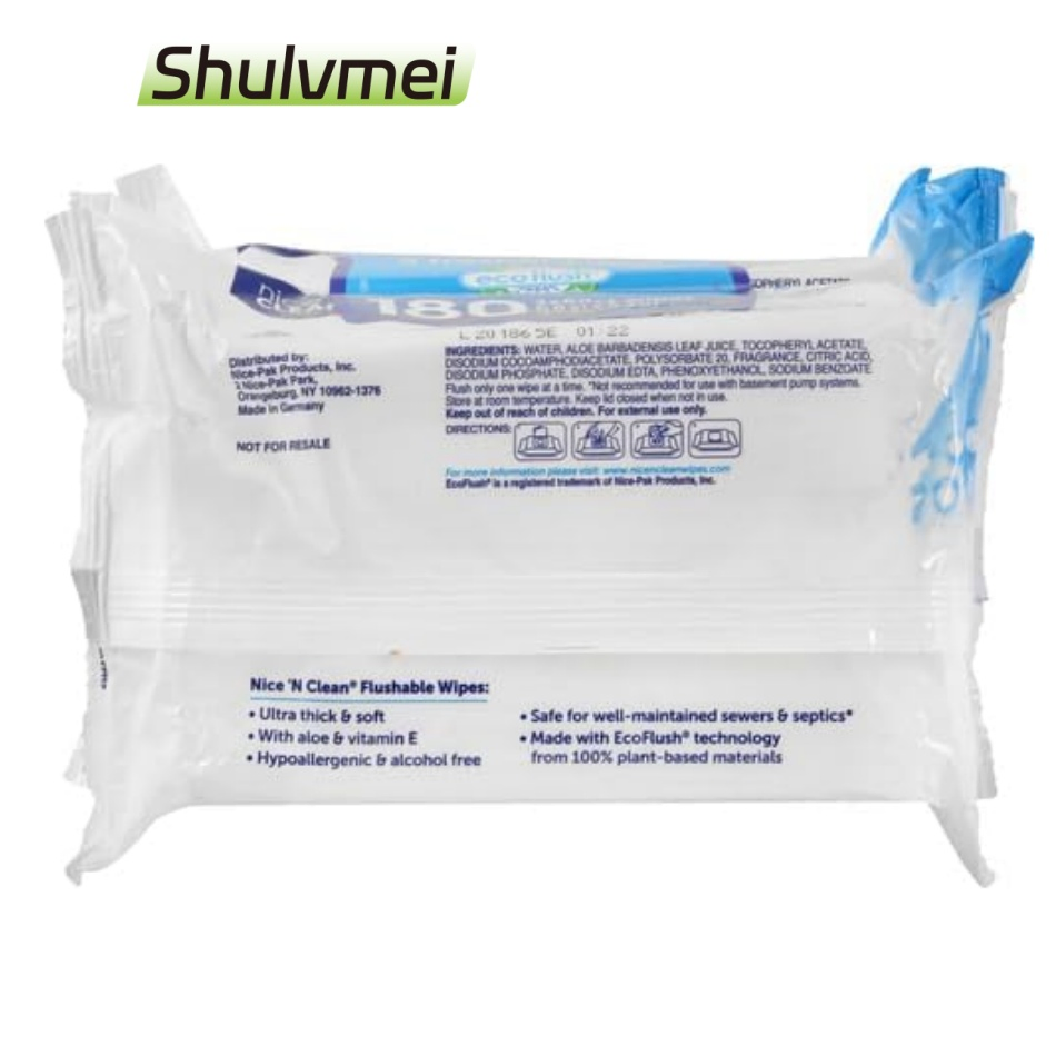 Sensitive Skin Baby Wet Wipes, Ideal for Diaper Changes