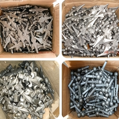 Durable Spearhead Design Balcony Fence for Maximum Security