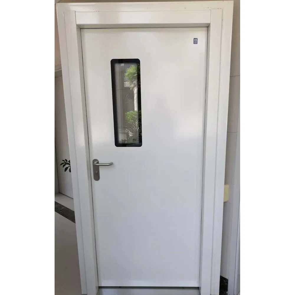 Industrial Interior Clean Room Lab Hygienic Hospital Laboratory SUS304 Stainless Steel Clean Room Metal Swing Entry Door