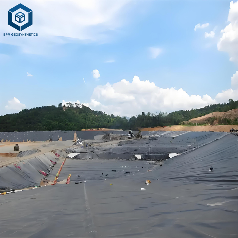 1.5mm High Density Polyethylene Geomembrane Liner HDPE Price for Biogas Digester Project