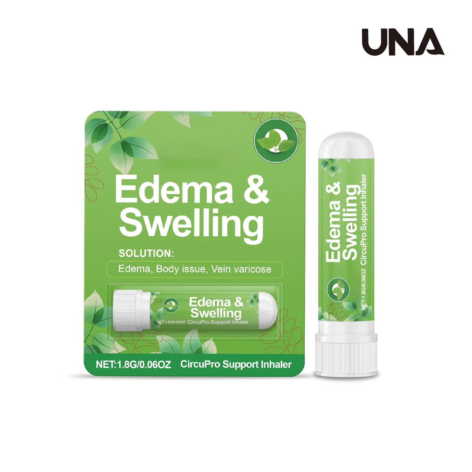 Body Care Nasal Inhaler Stick - Peppermint Formula, Gently Cares for and Nourishes Body, Portable Nasal Inhaler Stick