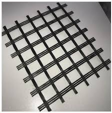 High Quality 80kn/100kn/150kn/200kn Polyester Geogrid for Retaining Wall