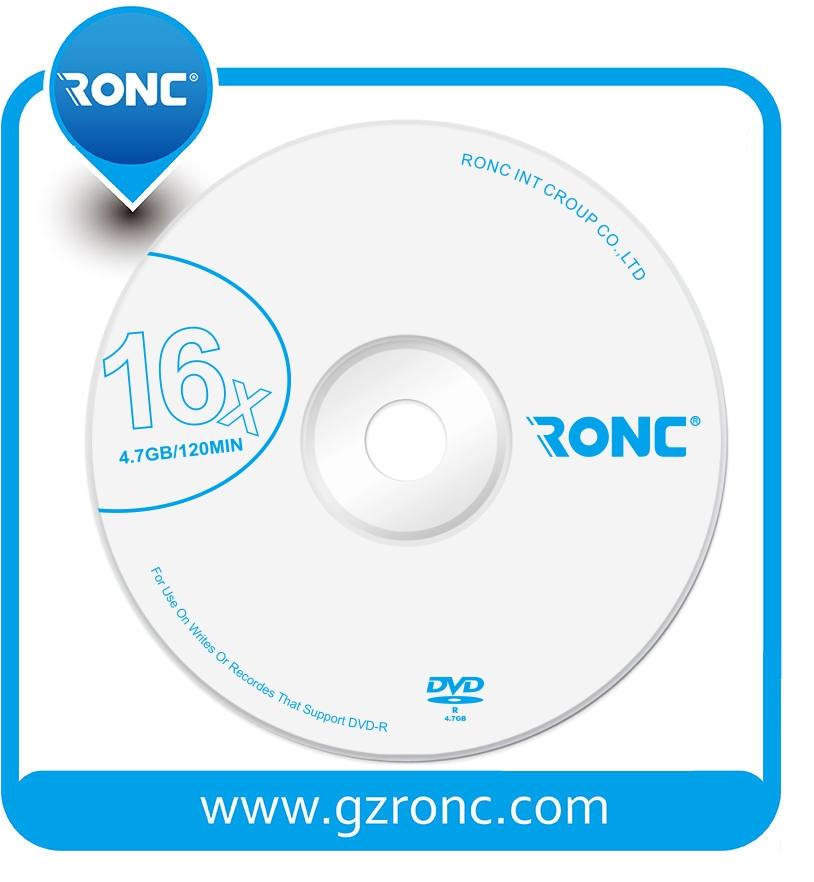 Free Samples Blank DVD-R/+R with Ronc or Customized Logo
