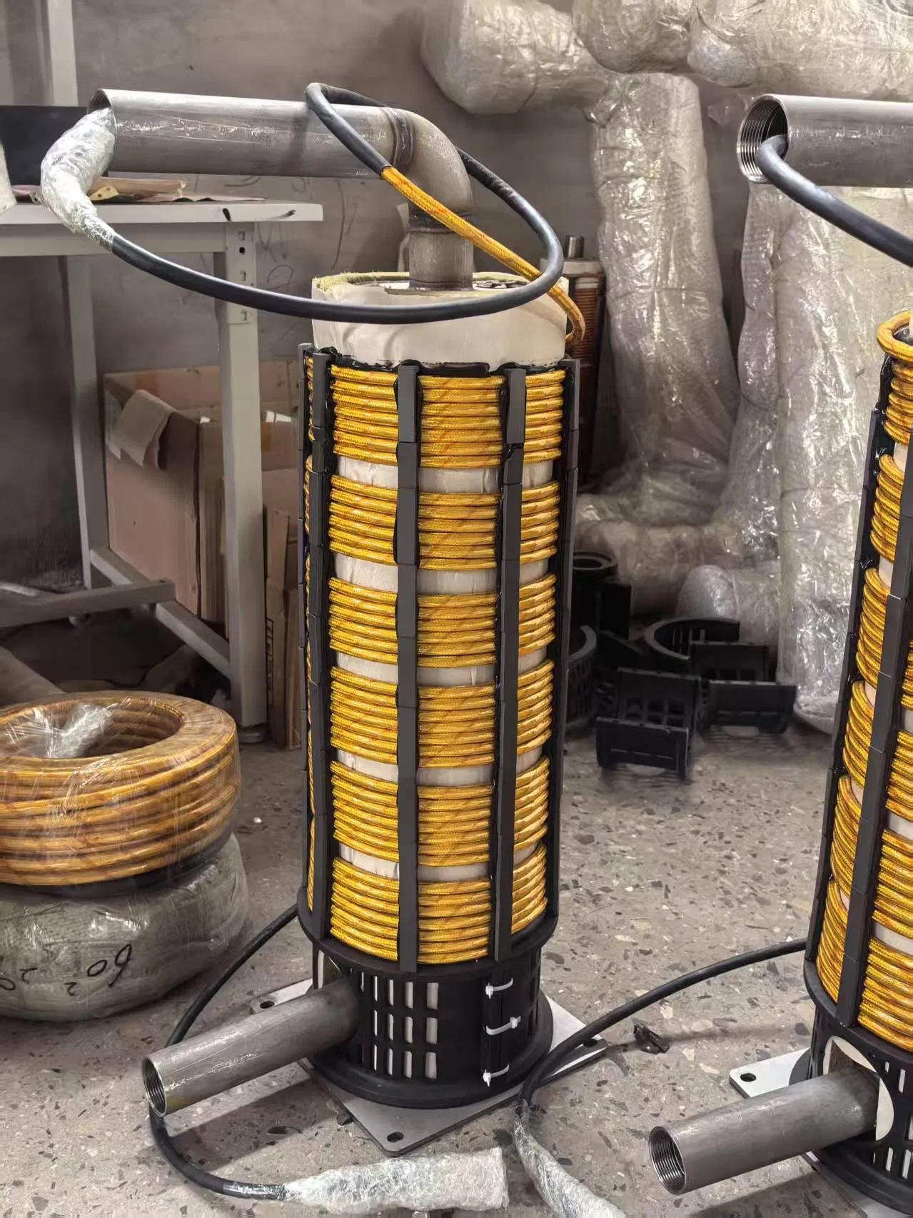 8kw High Efficiency Intelligent Air-Cooled Magnetic Induction Heater Complete Machine
