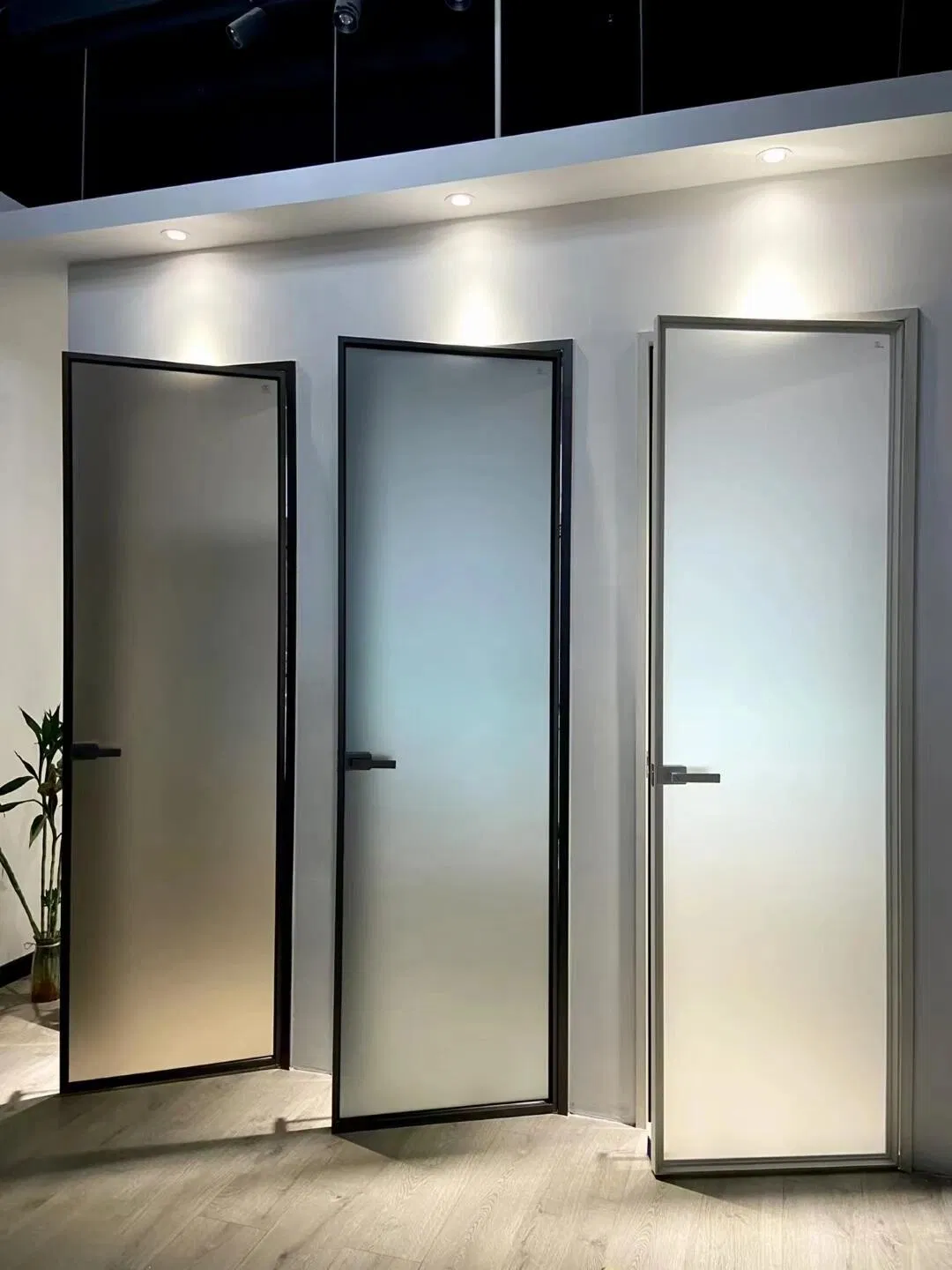 Modern Customizable Aluminum Sliding Door with Screen Netting