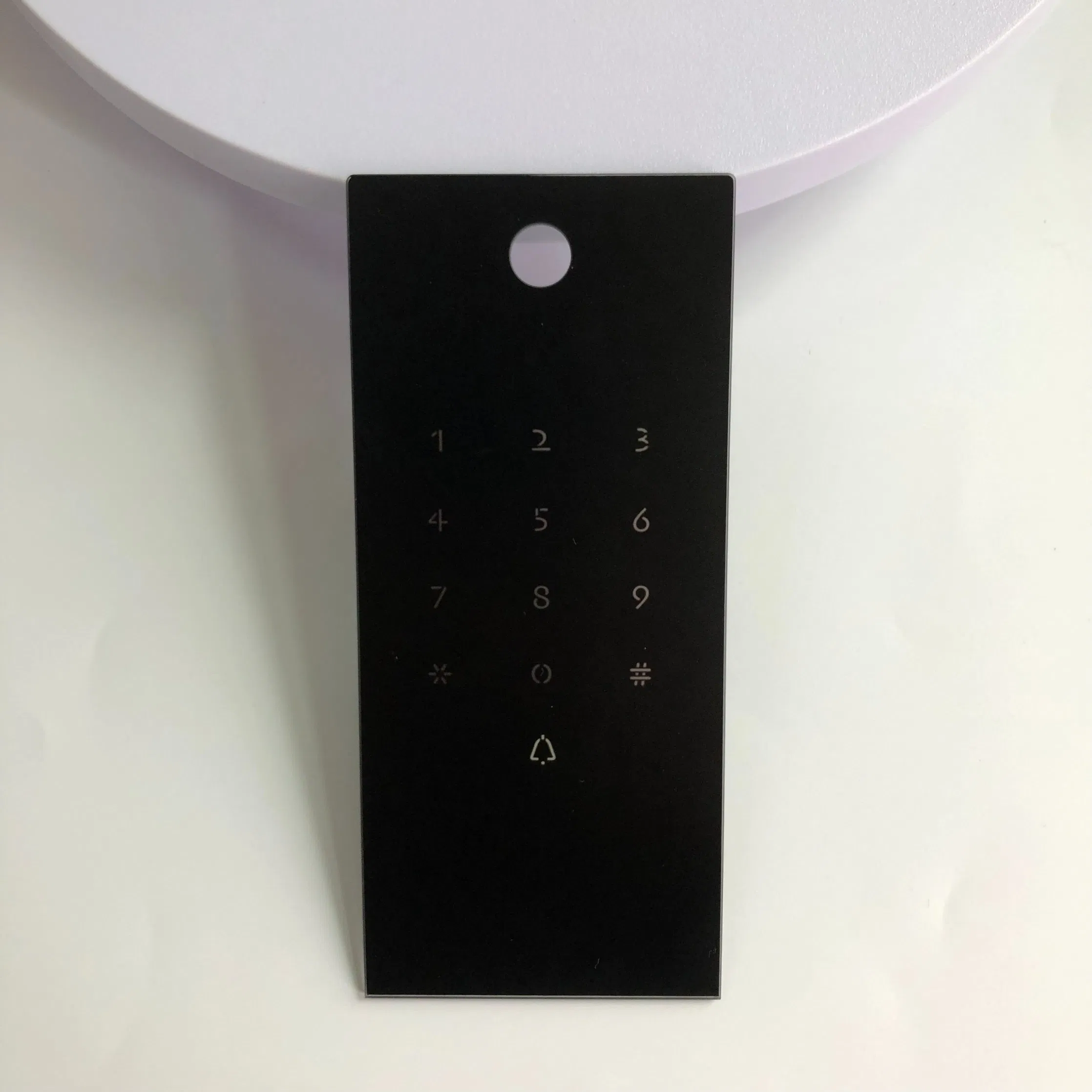 Tempered Glass Panel for Smart Door Lock Switch, Support Customized.