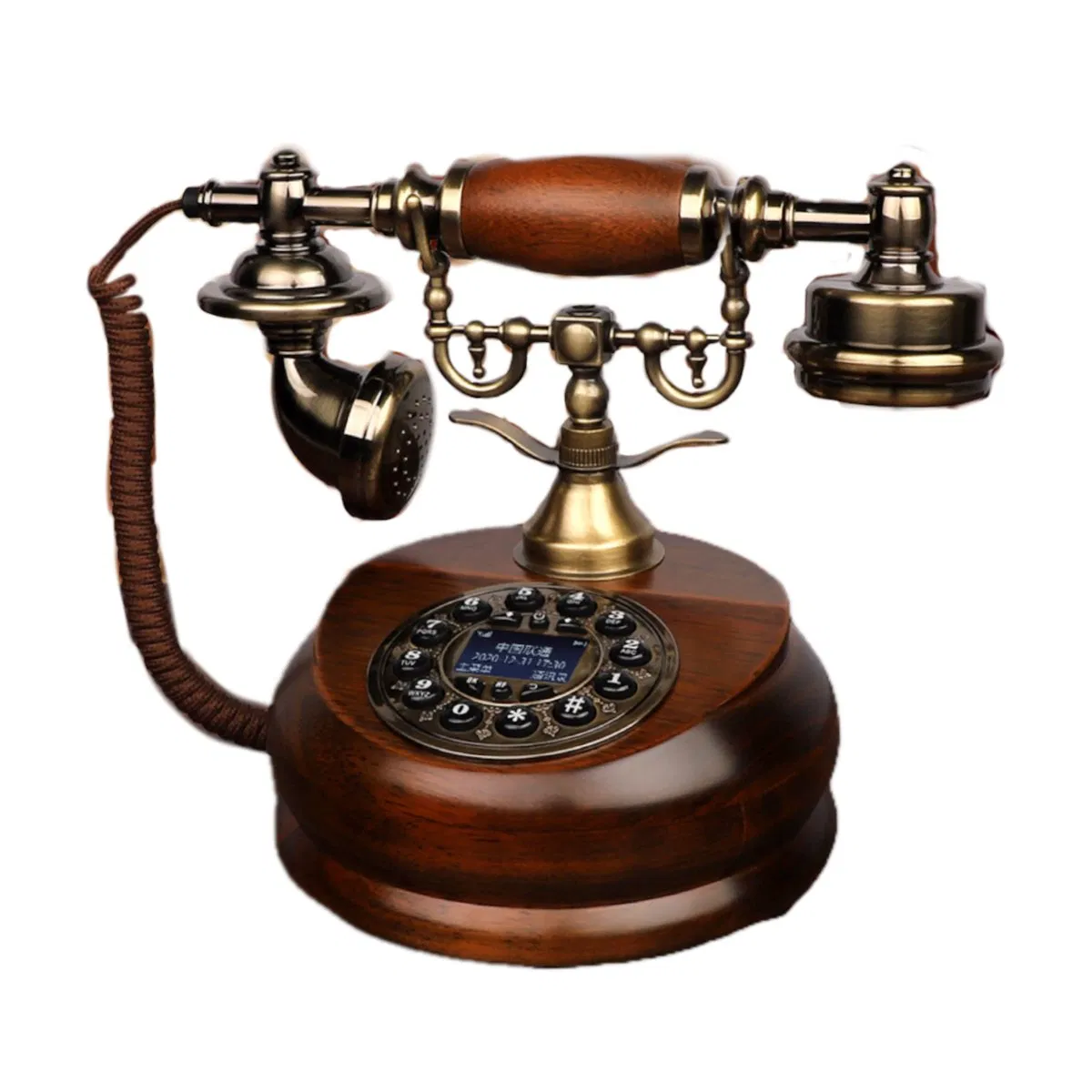 Vintage Retro Antique Telephone with Voice Recording Feature