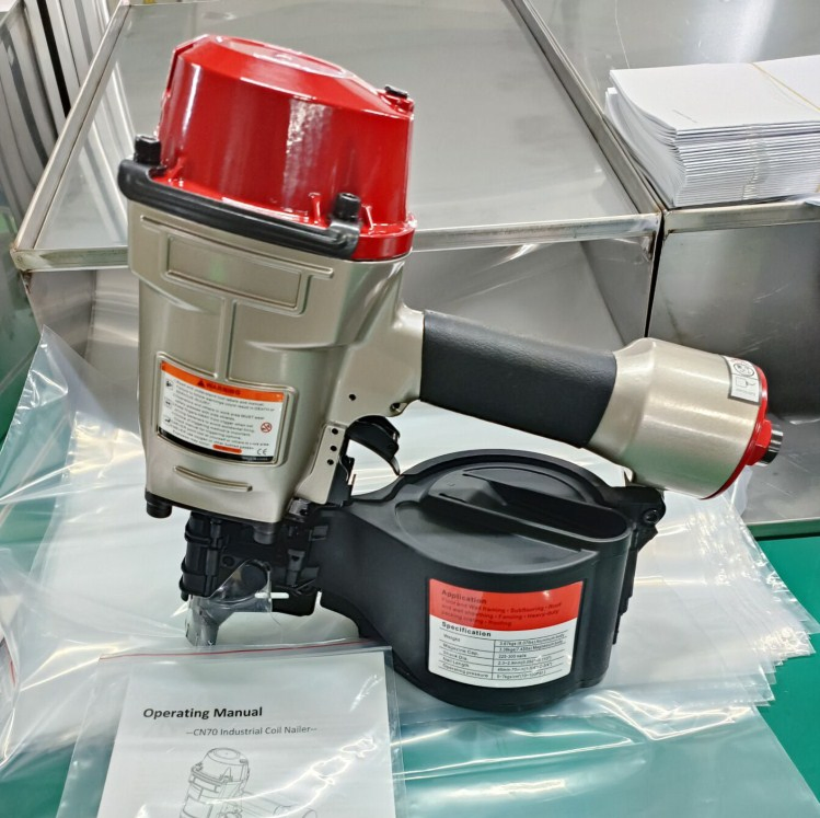 Пневматический гвоздезабивной пистолет CN70 для деревянных заборов