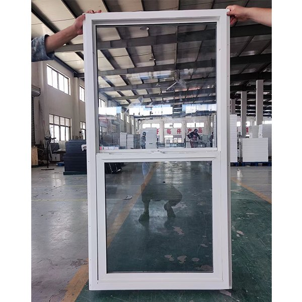 83 Series Aluminum Single Hung Windows with Clear Glass, Stainless Steel Balance & EPDM Weather Strip for Home