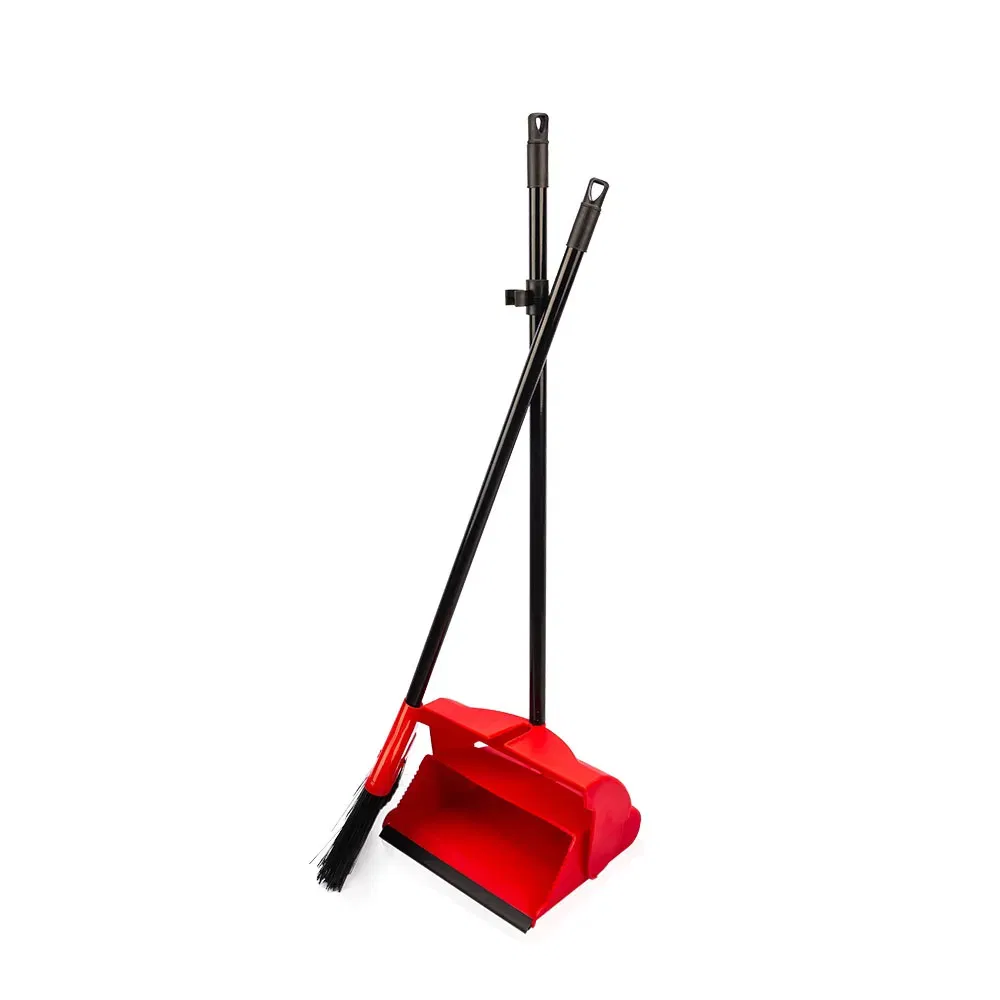 30cm Commercial Cleaning Windproof Upright Broom and Dustpan Set