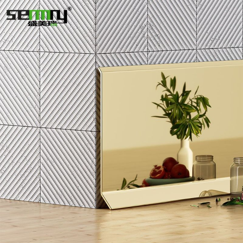 Factory Wholesale Wall Panel Stainless Steel Skirting Board