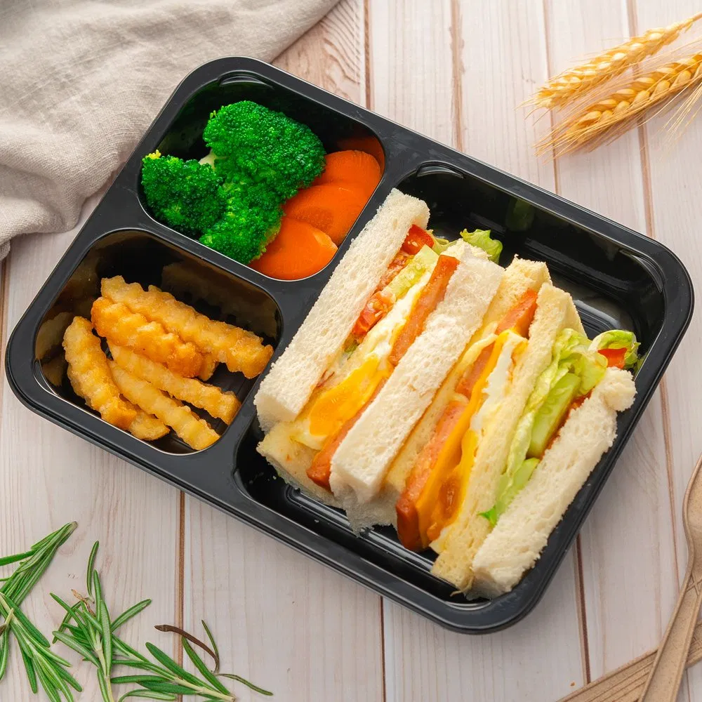 Одноразовый ланч-бокс CPET, 1 отделение, 27 унций