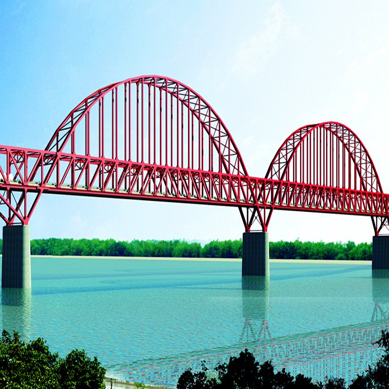 Modern Design Steel Structure Pedestrian Prefabricated Multi-Purpose Long Span Bailey Bridge