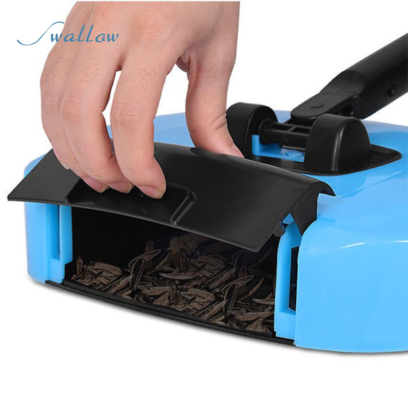Broom Magic Manual for The Fireside, Sweeper's Flooring with Spinning 360 Degree Feedback and Dustpan Set