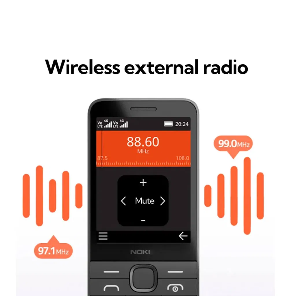 Кнопочный телефон 2.8 дюйма с Bluetooth, FM-радио, 2 SIM